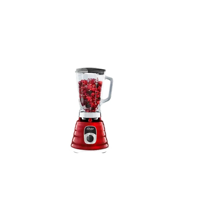 Licuadora Clasica  Oster BLST4126R-013 con Perilla Ergonomica de 3 Velocidades Color Roja-5