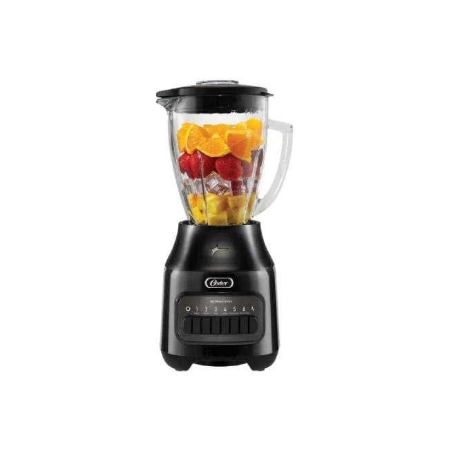 Licuadora Oster Pro BLSTPEG-BPB-013 con  6 Velocidades  800W Vaso Vidrio Color Negro-1