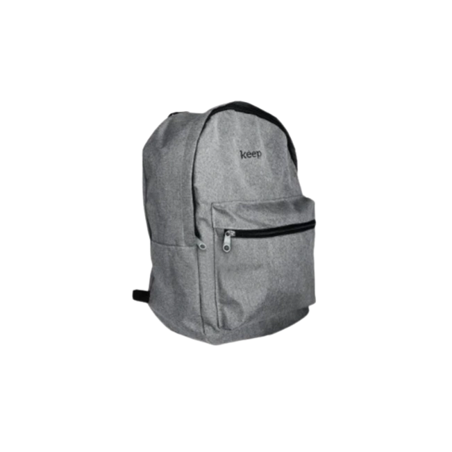 Mochila Universitaria Keep Colors Gris - BO432