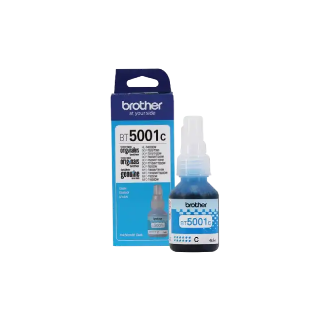 Botella de Tinta Brother BT5001C Ultra Alto Rendimiento Color Cian-3