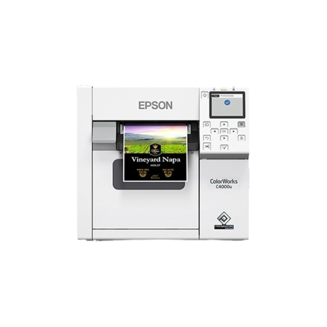 Etiquetadora Epson CW-C4000| 4.25"| CMYK| USB| Ethernet