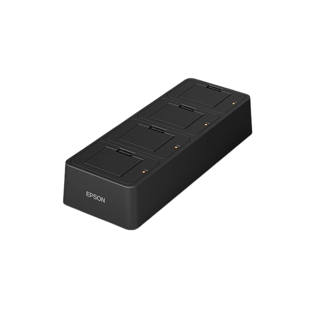 Quad Battery Charger for P20II with Power Supply and Cord-2