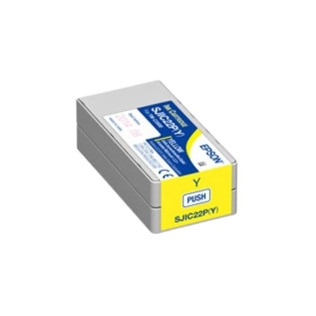 SJIC22P Yellow ink cartridge for C3500-2