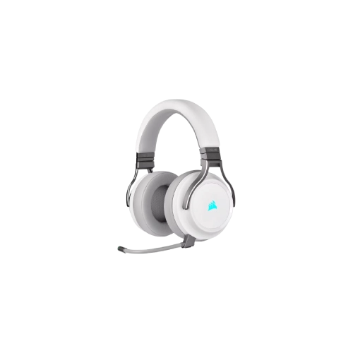 Headset Corsair Virtuoso RGB Inalambrico Color Blanco CA-9011186-NA