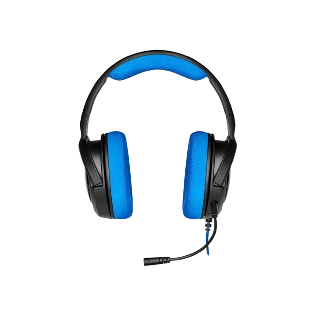 Headset Corsair HS35 Stereo Color Azul CA-9011196-NA-4