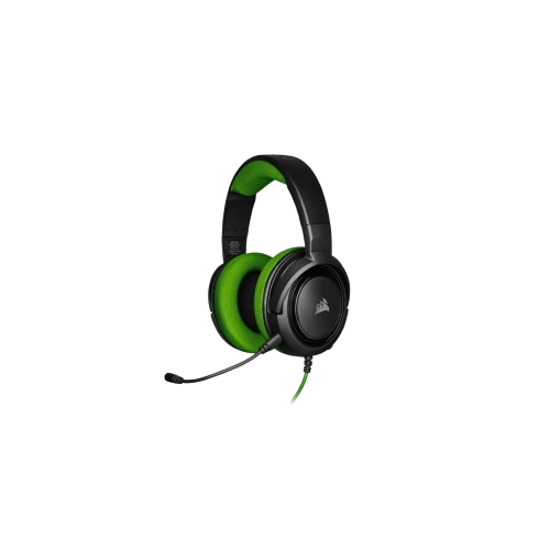 HEADSET GAMING CORSAIR HS35 STEREO COLOR NEGRO CON VERDE-3