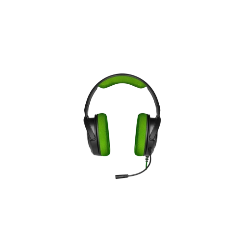 HEADSET GAMING CORSAIR HS35 STEREO COLOR NEGRO CON VERDE-2