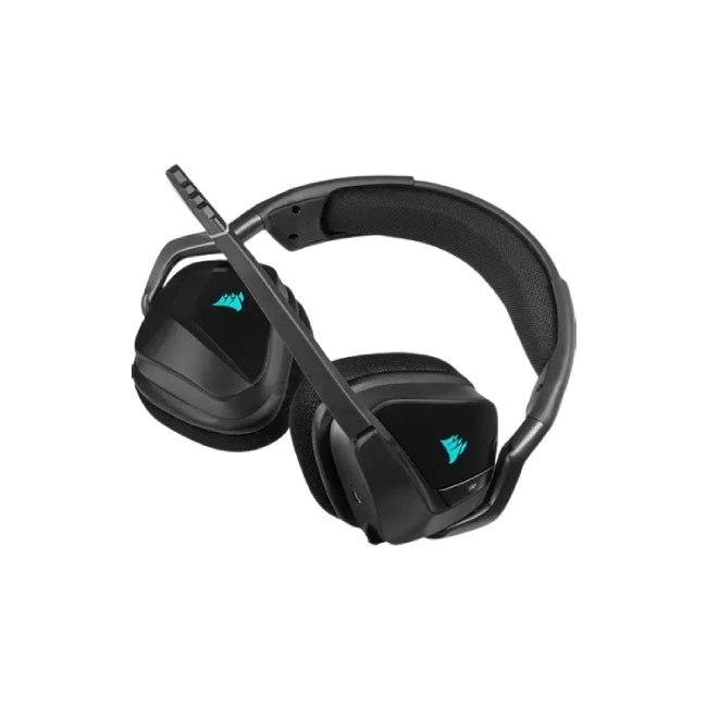 HEADSET GAMING CORSAIR RGB ELITE INALAMBRICO COLOR CARBON-4