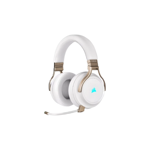 Headset Corsair Virtuoso RGB Inalambrico Color Perla CA-9011224-NA-4