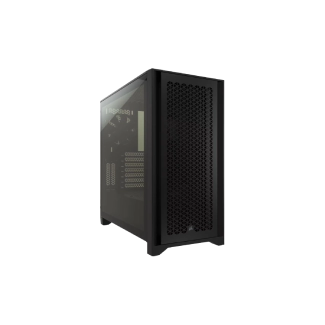 Case Gamer Corsair CC-9011200-WW 4000D Airflow Media Torre ATX Vidrio Templado Color Negro