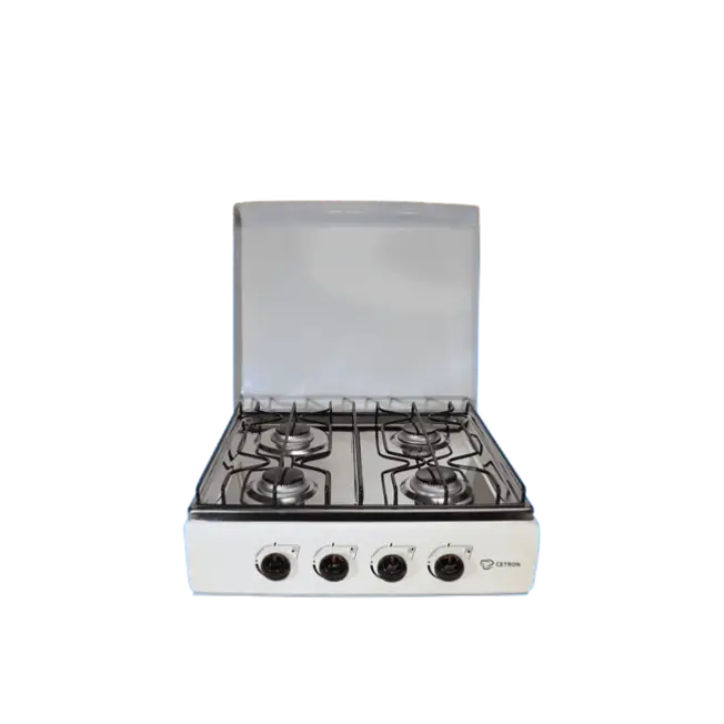 Estufa Cetron de Mesa CC20TBX0 4 Quemadores 20" Gas Color Blanco-3