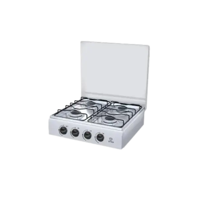 Estufa Cetron de Mesa CC20TBX0 4 Quemadores 20" Gas Color Blanco-2