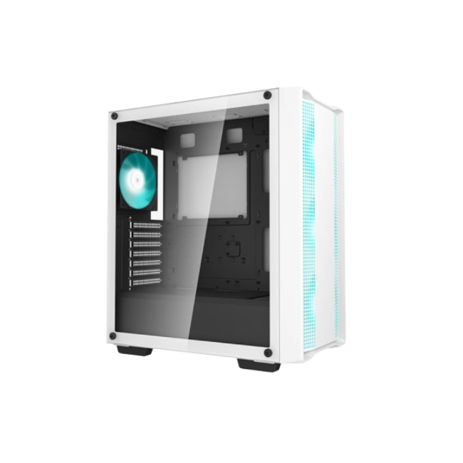 Case Gamer DeepCool CC560 WH V2 Mini-ITX / Micro-ATX / ATX 4 Ventiladores Con Vidrio Templado Color Blanco