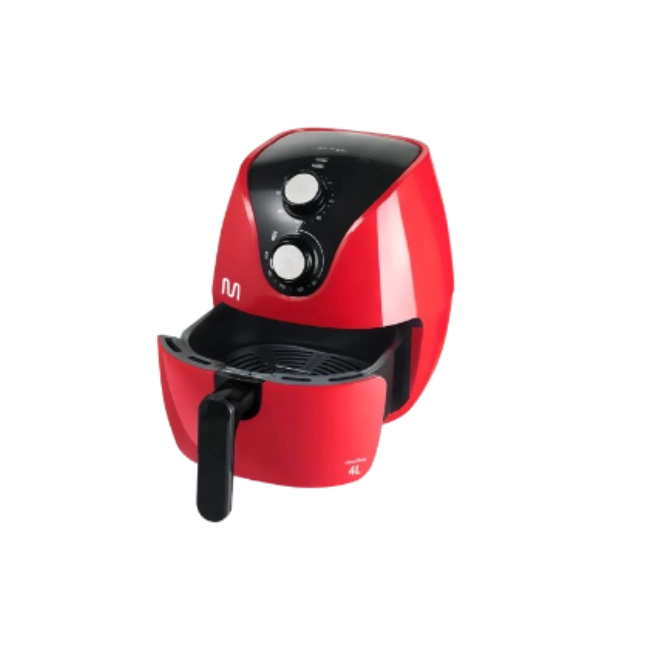 FREIDORA DE AIRE 4L ROJA 127V 1500W MULTI