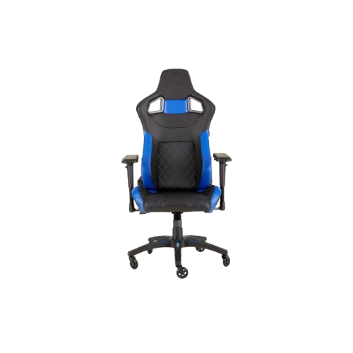 SILLA GAMING CORSAIR T1 RACE 2018 COLOR NEGRO CON AZUL-5