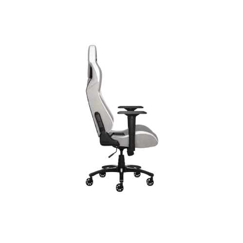 SILLA GAMING CORSAIR T3 RUSH COLOR GRIS CON BLANCO-3