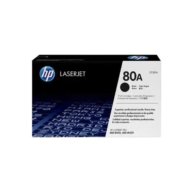 TONER 80A (CF280A) COLOR NEGRO HP-3