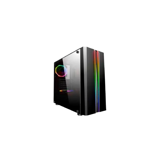 Case Gamer Eagle Warrior Tlaloc CG05R RGB Front-1