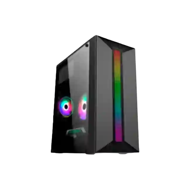 Case Gamer Eagle Warrior CG08Z3 H410 3 RGB Front Fans Vidrio Templado-2