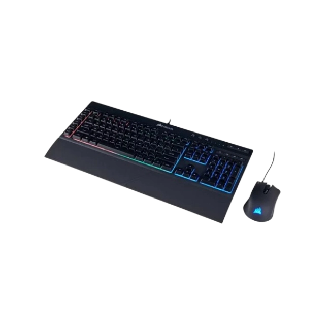 Teclado Y Mouse Corsair UBS K55 RGB Pro + Harpoon CH-9226865-SP-4