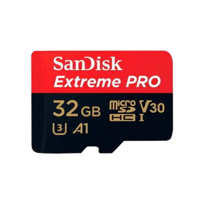 SanDisk Extreme Pro - Tarjeta de memoria flash (adaptador microSDXC a SD Incluido) - 32 GB - A1 / Video Class V30 / UHS-I U3 - 667x - microSDHC UHS-I-1