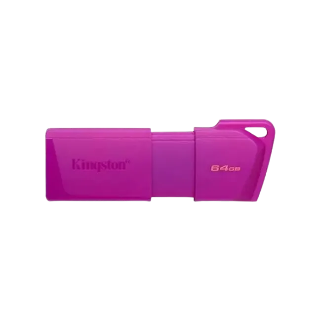 Kingston - USB flash drive - 64 GB - USB 3.2 Gen 1 - NEON Purple