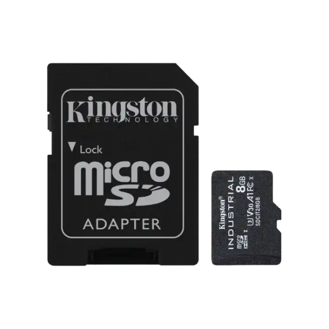 Kingston - Flash memory card - miniSDHC - V30 Card + Adapter-1