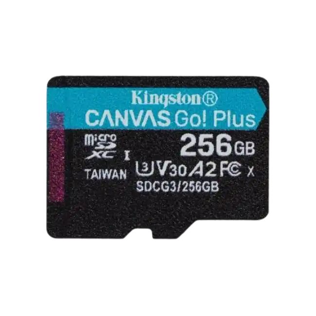Kingston - Flash memory card - microSDXC - 256GB microSDXC Canvas Go Plus