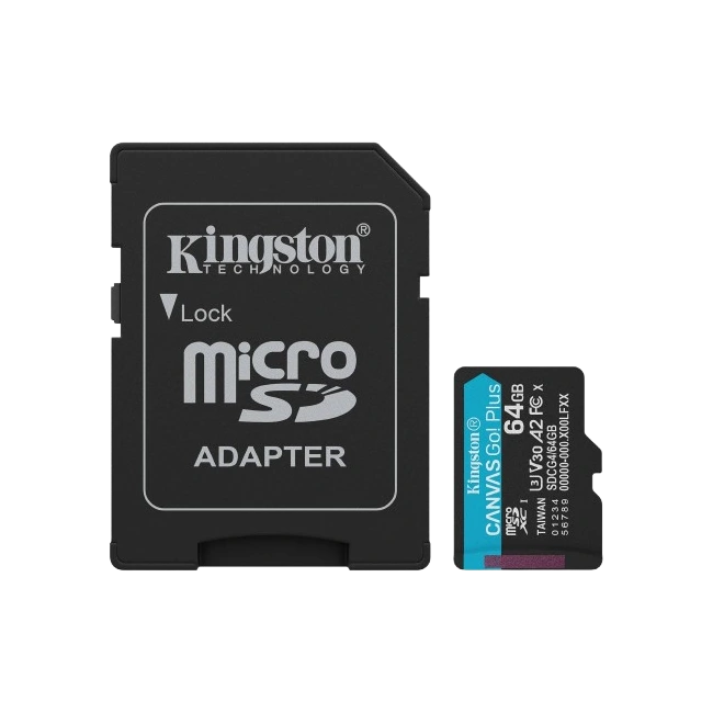 Kingston - Flash memory card - SDXC Canvas - 128GB SDXC Canvas Go Plus Gen4-1