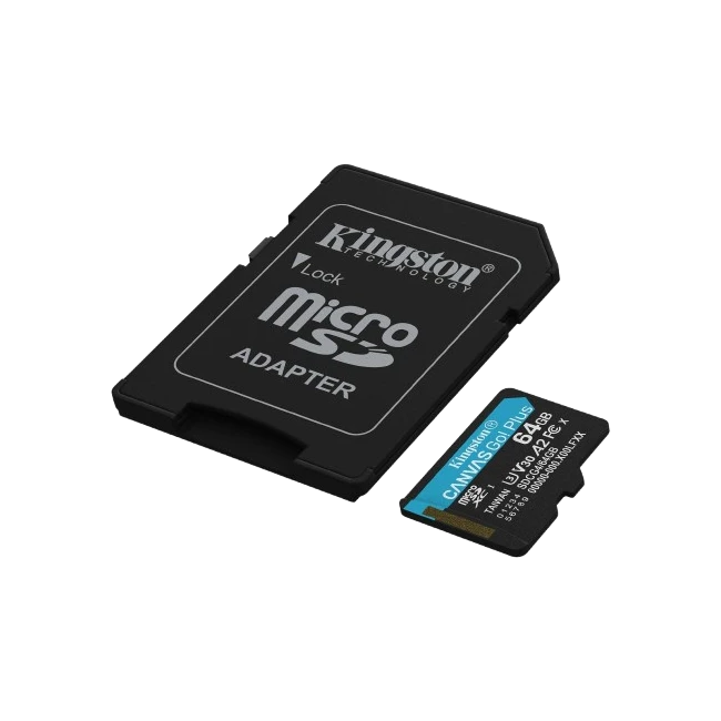 Kingston - Flash memory card - SDXC Canvas - 128GB SDXC Canvas Go Plus Gen4