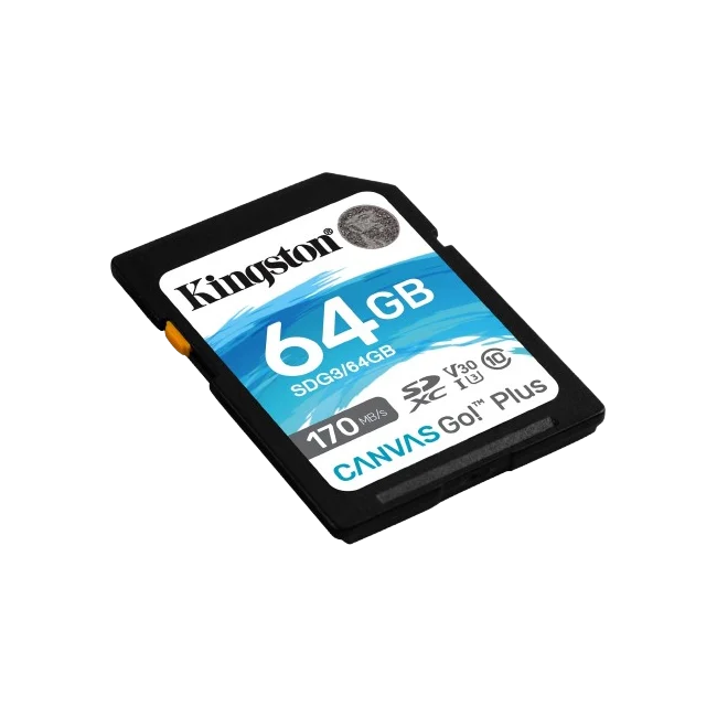 Kingston - Flash memory card - SDXC Canvas - 64GB SDXC Canvas Go Plus Gen4-4