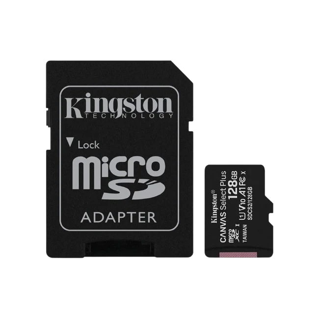 Kingston - Flash memory card - SD Memory Card - 128GB SDXC Canvas Select Plus-1