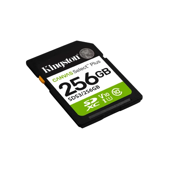 Kingston - Flash memory card - SD Memory Card - 256GB SDXC Canvas Select Plus