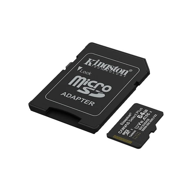 Kingston - Flash memory card - microSDHC - 64GB microSDXC Canvas Select P-4