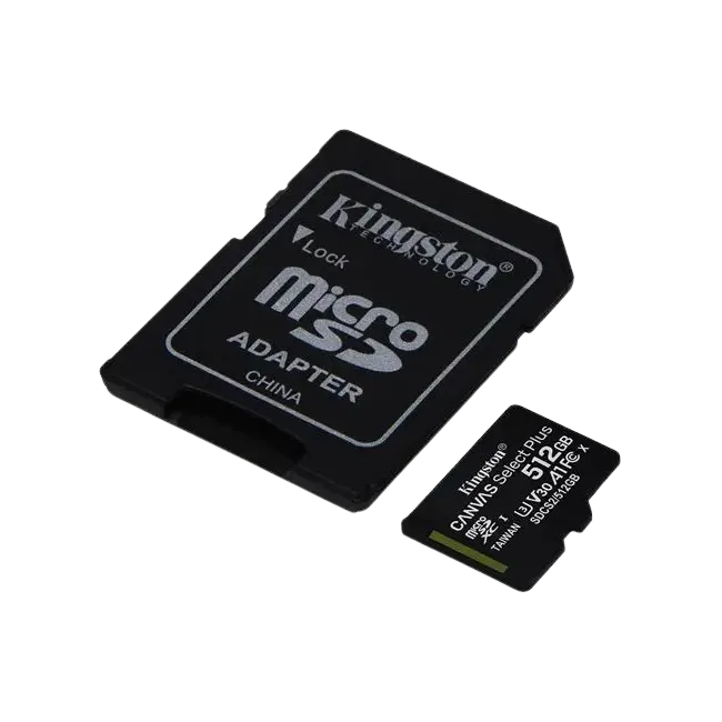 Kingston - Flash memory card - microSDHC - 512GB microSDXC Canvas Select-1