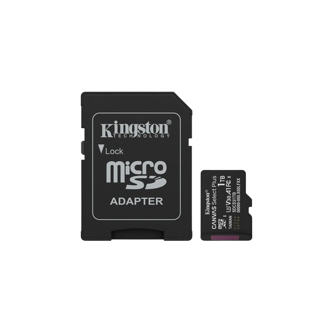 Kingston - Flash memory card - microSDHC - 1TB microSDXC Canvas Select Pl-1