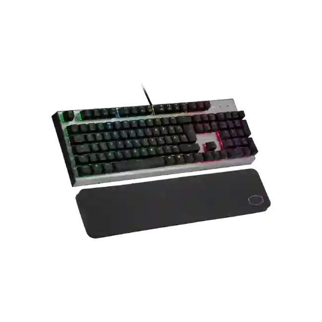 Teclado Gamer Cooler Master Usb CK351 Switch Rojo CK-351-SKOR1-U-2