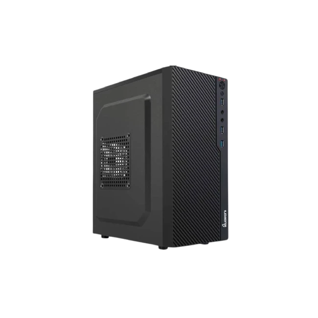Case Nova CM04KTRA002C Micro ATX con Panel Lateral U1*2+ Audio+ USB-C con Fuente de Poder PE600RNF013C  Negro-2