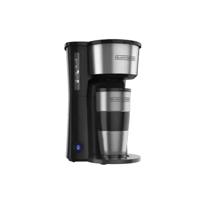 Cafetera Black+Decker CM0755S-MX de 5 Tazas Color Acero Inoxidable