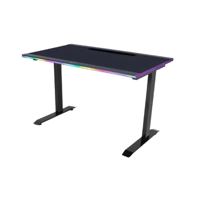 Escritorio Para Computadora Gamer Cooler Master GD120 Color Negro con Morado A1 CMI-GD120-PRA1-1