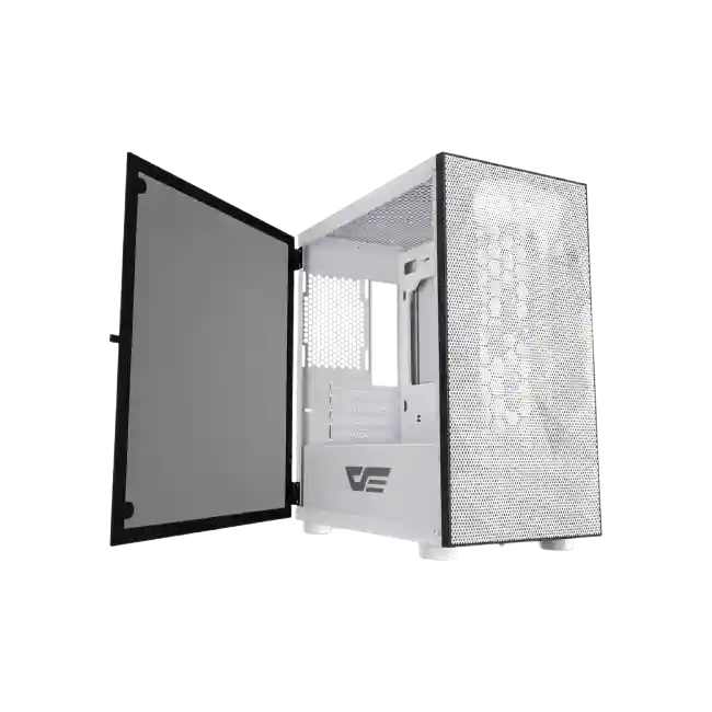 CASE DARKFLASH DLM21 M-ATX MEDIA TORRE COLOR BLANCO-2