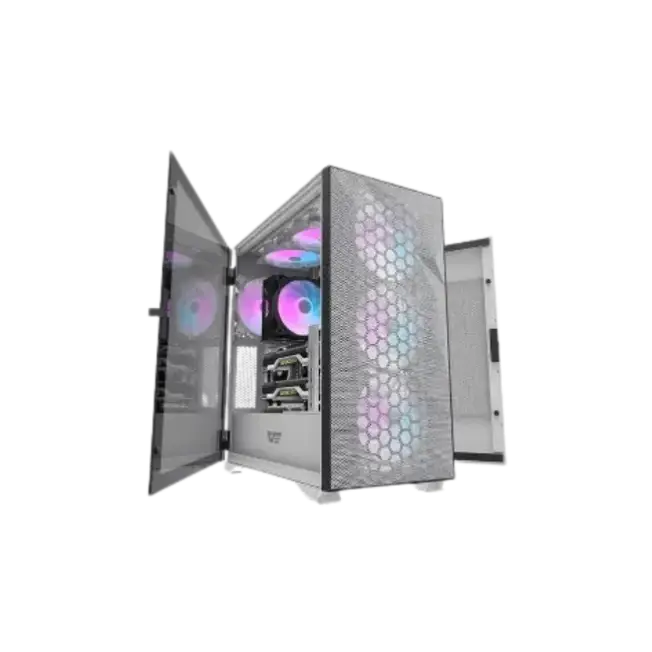 CASE DARKFLASH DLX21 MESH TORRE COLOR BLANCO-4