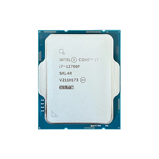 Intel Core i7 12700F - 2.1 GHz - 12 núcleos - 20 hilos - 25 MB caché - LGA1700 Socket - Caja