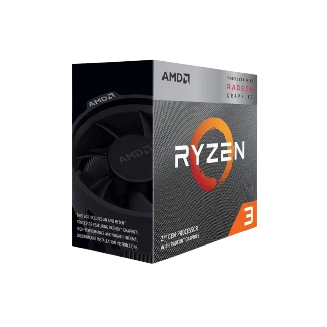 AMD Ryzen 3 3200G - 3.6 GHz - 4 núcleos - 4 hilos - 4 MB caché - Socket AM4 - Caja-5