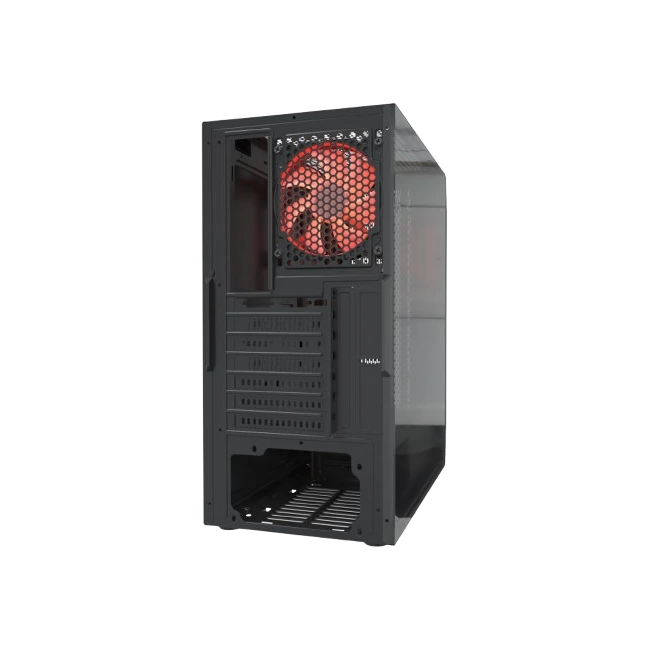 Xtech - XT-GMR3 - Tower - ATX/MicroATX - Black - side Acrylic window-2