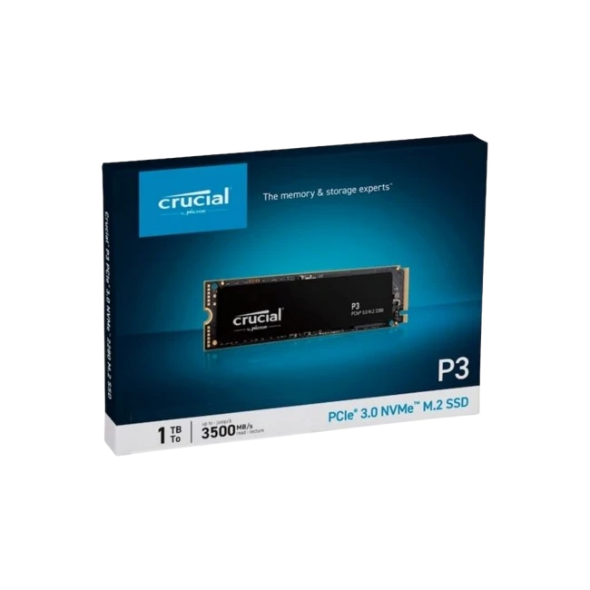 Disco Solido Crucial M.2 P 3 2280 1TB CT1000P3SSD8