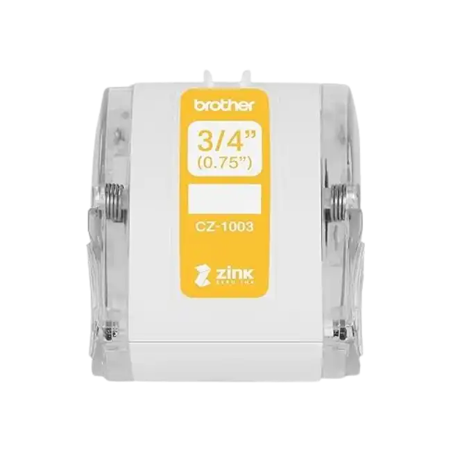 Rollo de cinta adhesiva Zero Ink. 3/4" (0.75"- 19mm) 5mts Roll Cassette-1