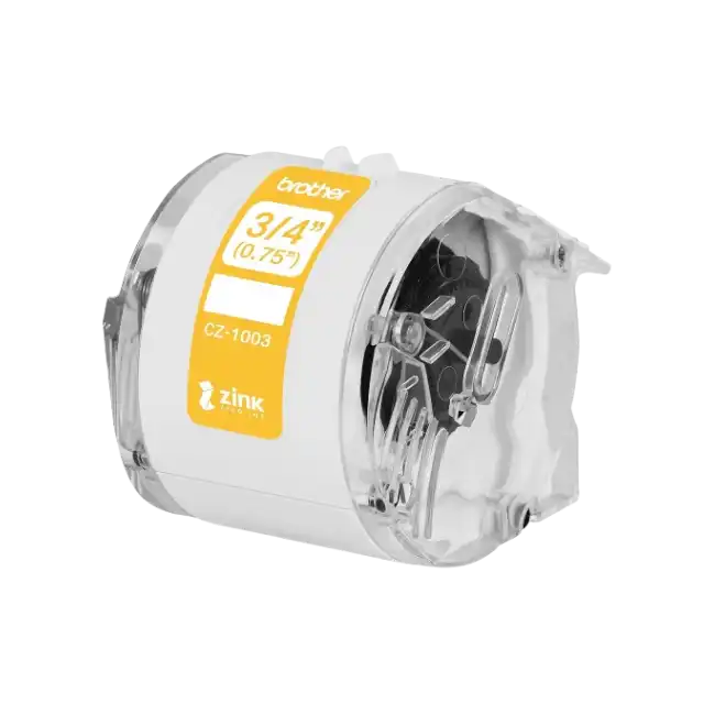 Rollo de cinta adhesiva Zero Ink. 3/4" (0.75"- 19mm) 5mts Roll Cassette-4