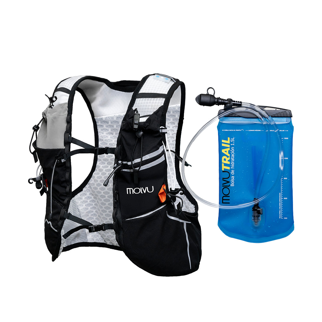 Chaleco Molvu Trail L + Bolsa hidratante 1.5L