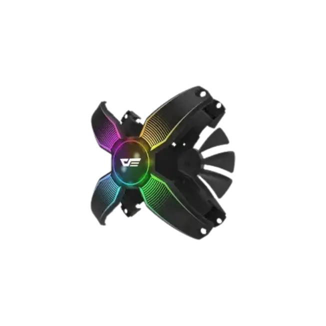 VENTILADOR PARA PROCESADOR DARKFLASH TALON LED COLOR NEGRO